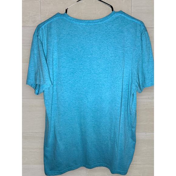 Cuidado Con El Perro XG Graphic T-Shirt Alligator Skateboard Beer Pong Tee Blue - Picture 3 of 11